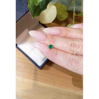 0.41 Ct. Emerald from Zambia Life Style