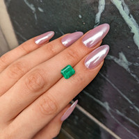 2.18 Ct. Emerald from Colombia Life Style