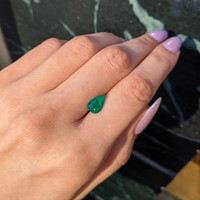 1.69 Ct. Emerald from Colombia Life Style