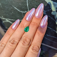 1.26 Ct. Emerald from Colombia Life Style