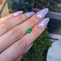 0.79 Ct. Emerald from Colombia Life Style