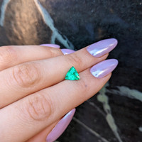 1.21 Ct. Emerald from Colombia Life Style