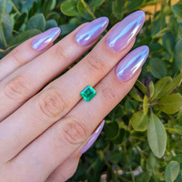 1.21 Ct. Emerald from Colombia Life Style