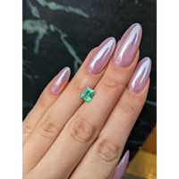 1.38 Ct. Emerald from Colombia Life Style