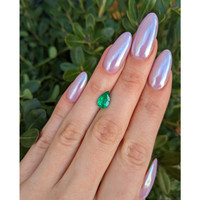 1.52 Ct. Emerald from Colombia Life Style