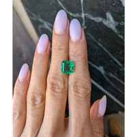 3.40 Ct. Emerald from Zambia Life Style