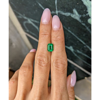 1.81 Ct. Emerald from Zambia Life Style