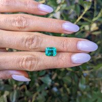 2.76 Ct. Emerald from Zambia Life Style