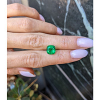 2.82 Ct. Emerald from Zambia Life Style