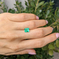 1.30 Ct. Emerald from Colombia Life Style