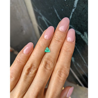 0.57 Ct. Emerald from Brazil Life Style