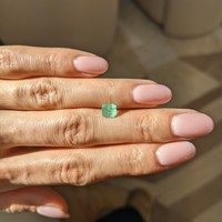0.75 Ct. Emerald from Colombia Life Style