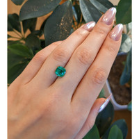 2.34 Ct. Emerald from Zambia Life Style