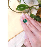 6.12 Ct. Emerald from Zambia Life Style