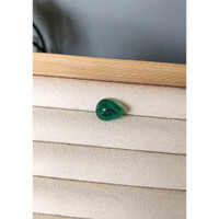5.93 Ct. Cabochon Emerald from Russia Life Style