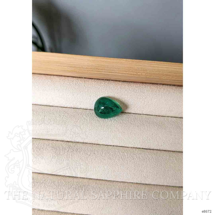 5.93 Ct. Cabochon Emerald from Russia