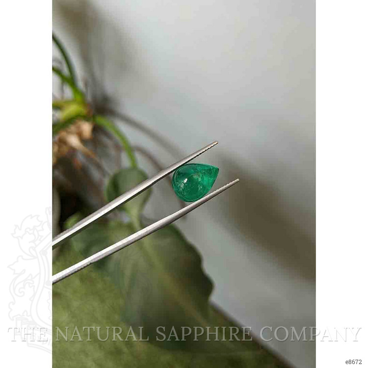5.93 Ct. Cabochon Emerald from Russia