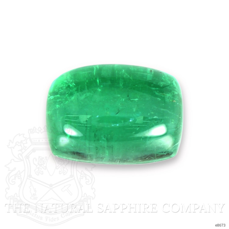 5.34 Ct. Cabochon Emerald from Russia