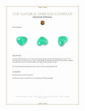 2.75 Ct. Cabochon Emerald from Russia Appraisal