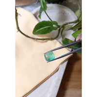 10.63 Ct. Cabochon Emerald from Russia Life Style