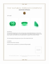 4.91 Ct. Emerald from Ethiopia Appraisal