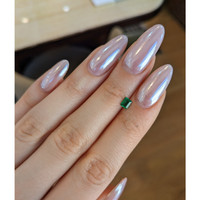 0.32 Ct. Emerald from Afghanistan Life Style