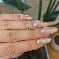 0.31 Ct. Emerald from Afghanistan Life Style