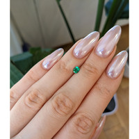 0.31 Ct. Emerald from Afghanistan Life Style