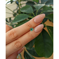 0.42 Ct. Emerald from Colombia Life Style