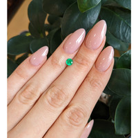 0.39 Ct. Emerald from Colombia Life Style