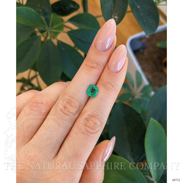 1.50 Ct. Cabochon Emerald from Afghanistan
