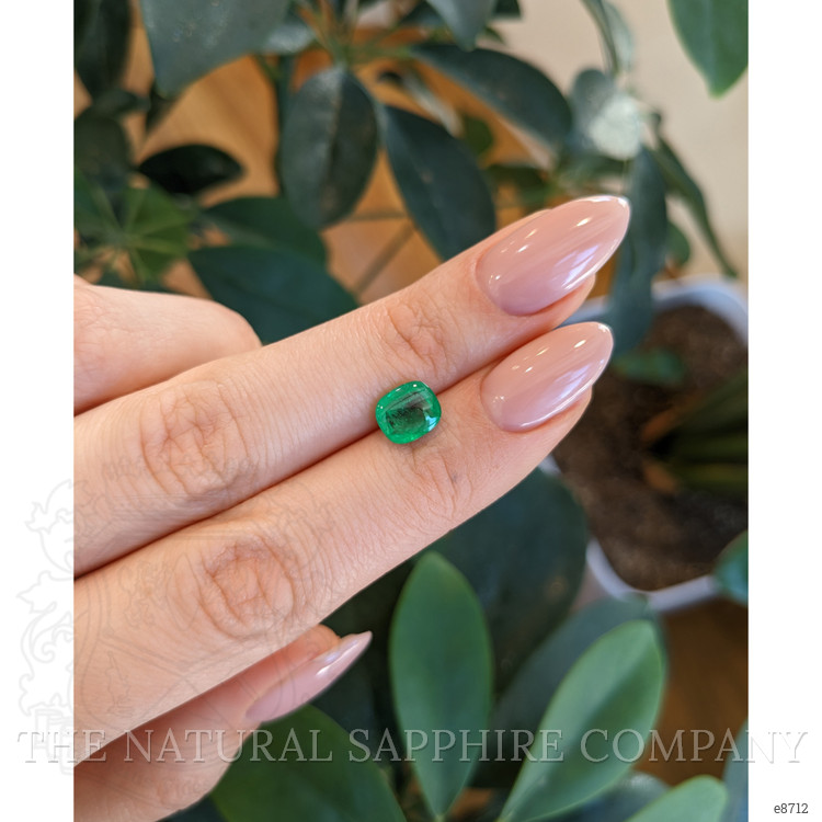 1.50 Ct. Cabochon Emerald from Afghanistan