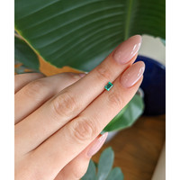 0.32 Ct. Emerald from Afghanistan Life Style