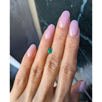 0.50 Ct. Emerald from Afghanistan Life Style