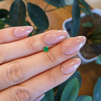 0.29 Ct. Emerald from Afghanistan Life Style