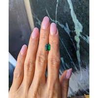 1.72 Ct. Emerald from Zambia Life Style
