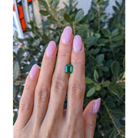 1.72 Ct. Emerald from Zambia Life Style