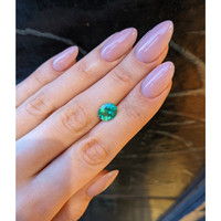 1.95 Ct. Emerald from Colombia Life Style