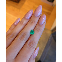1.53 Ct. Emerald from Colombia Life Style