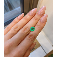 1.91 Ct. Emerald from Colombia Life Style