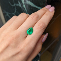 4.03 Ct. Emerald from Afghanistan Life Style