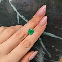 3.43 Ct. Emerald from Afghanistan Life Style