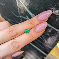 1.18 Ct. Emerald from Colombia Life Style
