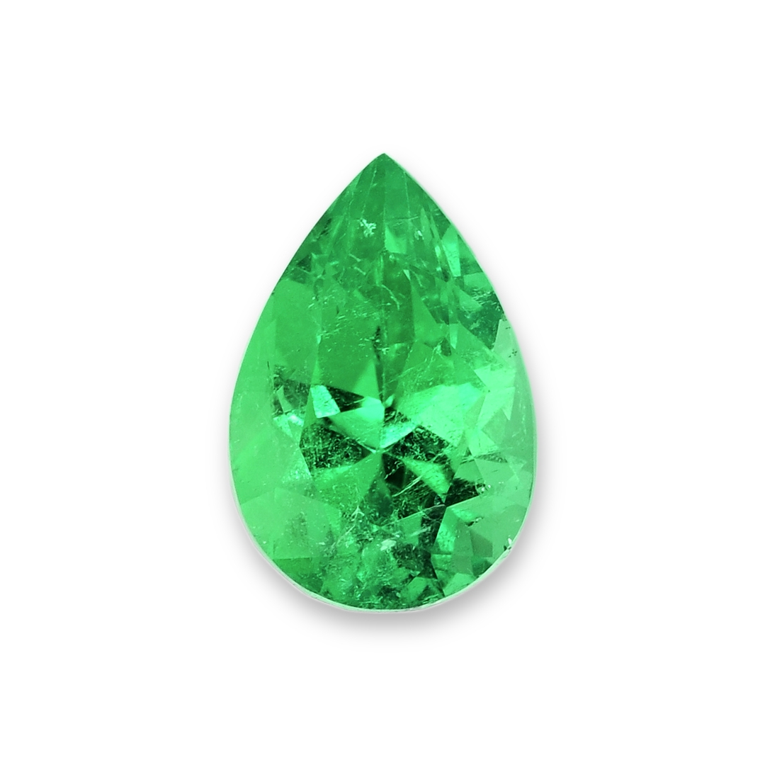 Loose Emerald - Pear 1.97 Ct. - #E8773 | The Natural Emerald Company