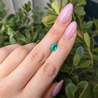 1.13 Ct. Emerald from Colombia Life Style