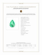 1.01 Ct. Emerald from Colombia Scan Report
