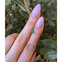 0.68 Ct. Emerald from Colombia Life Style