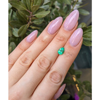 1.17 Ct. Emerald from Colombia Life Style