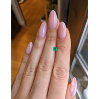 0.35 Ct. Emerald from Afghanistan Life Style