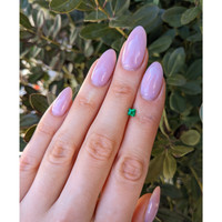 0.24 Ct. Emerald from Afghanistan Life Style